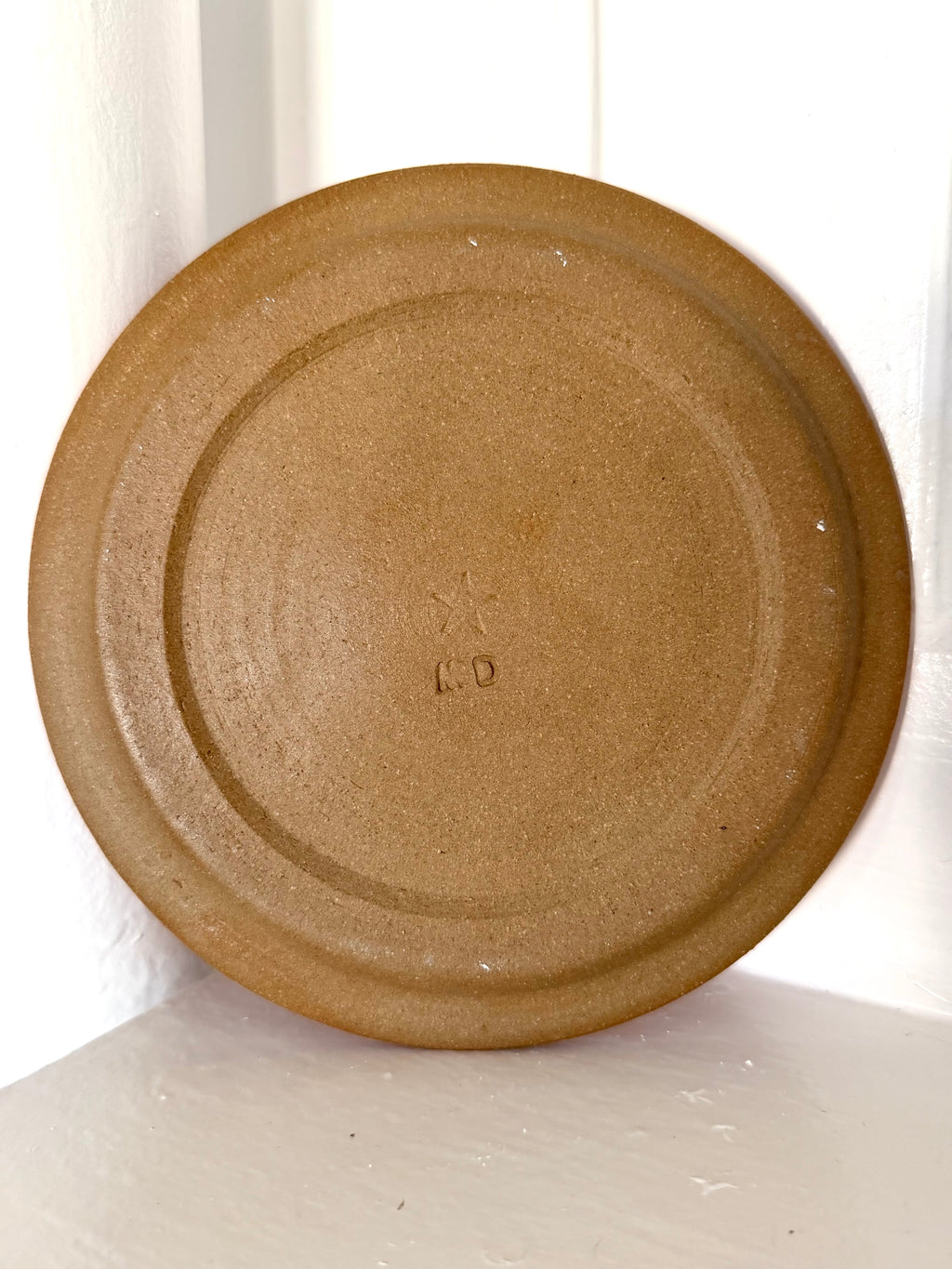 Pink and Brown Bunny Plate 2