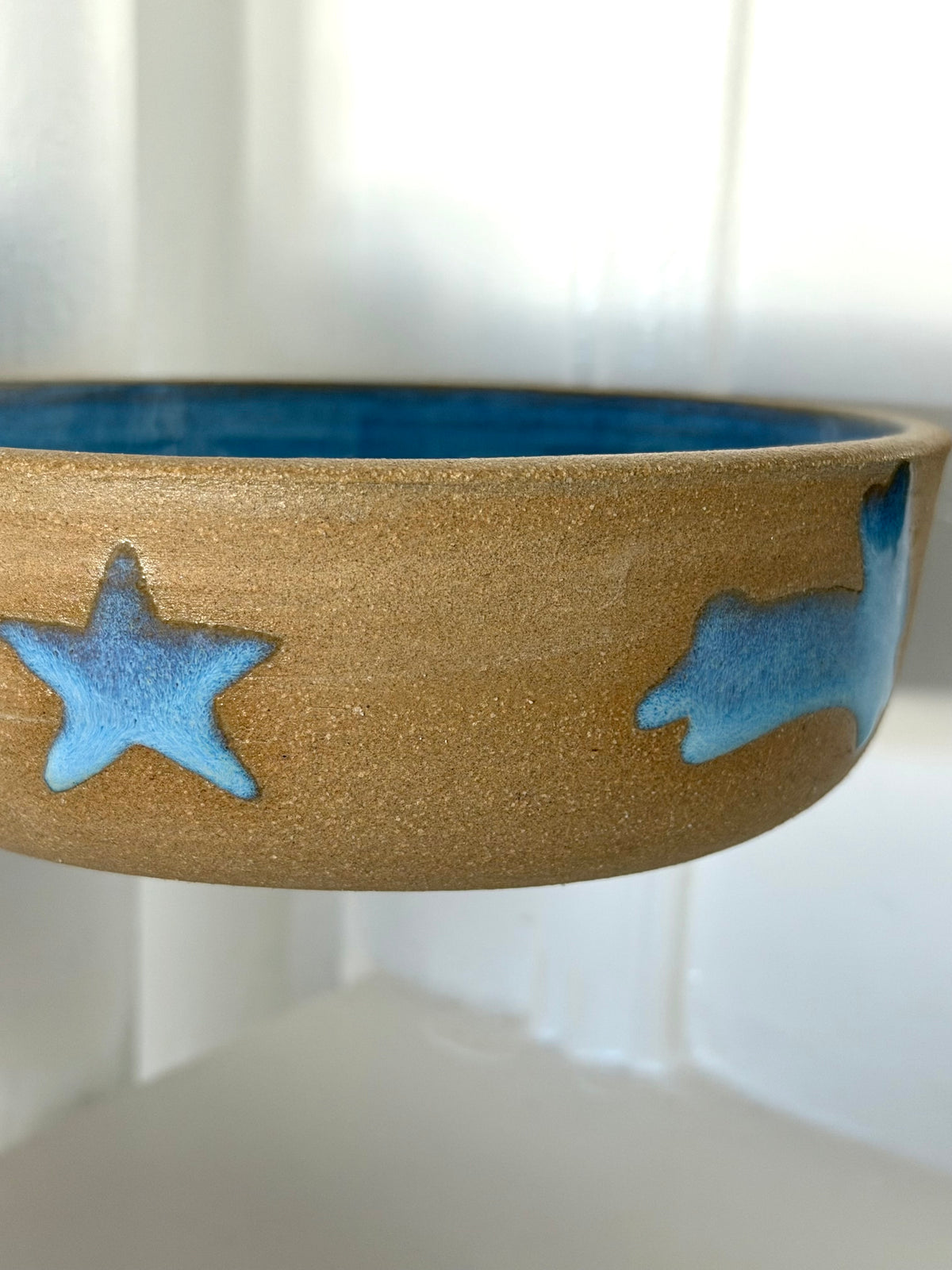 Ocean Blue Bunny Bowl