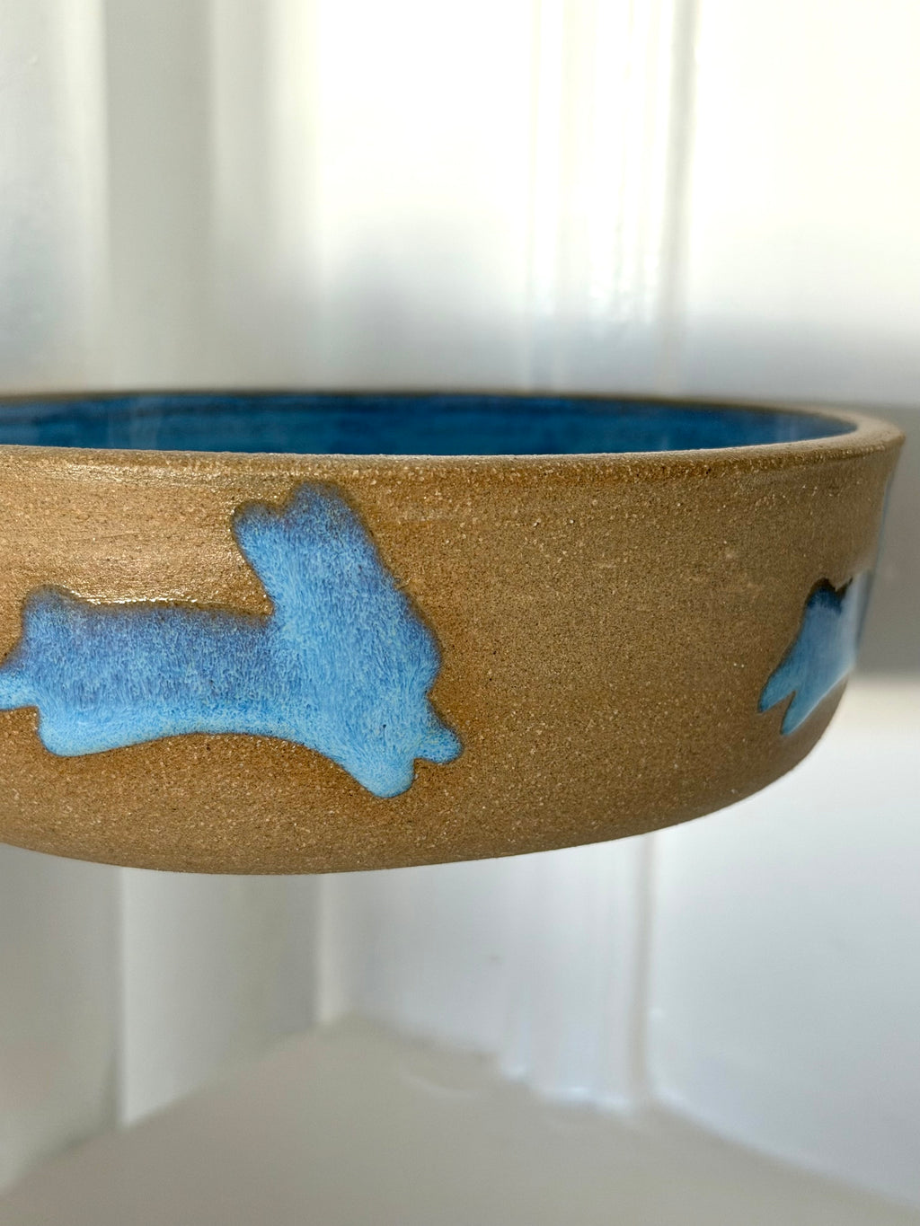 Ocean Blue Bunny Bowl