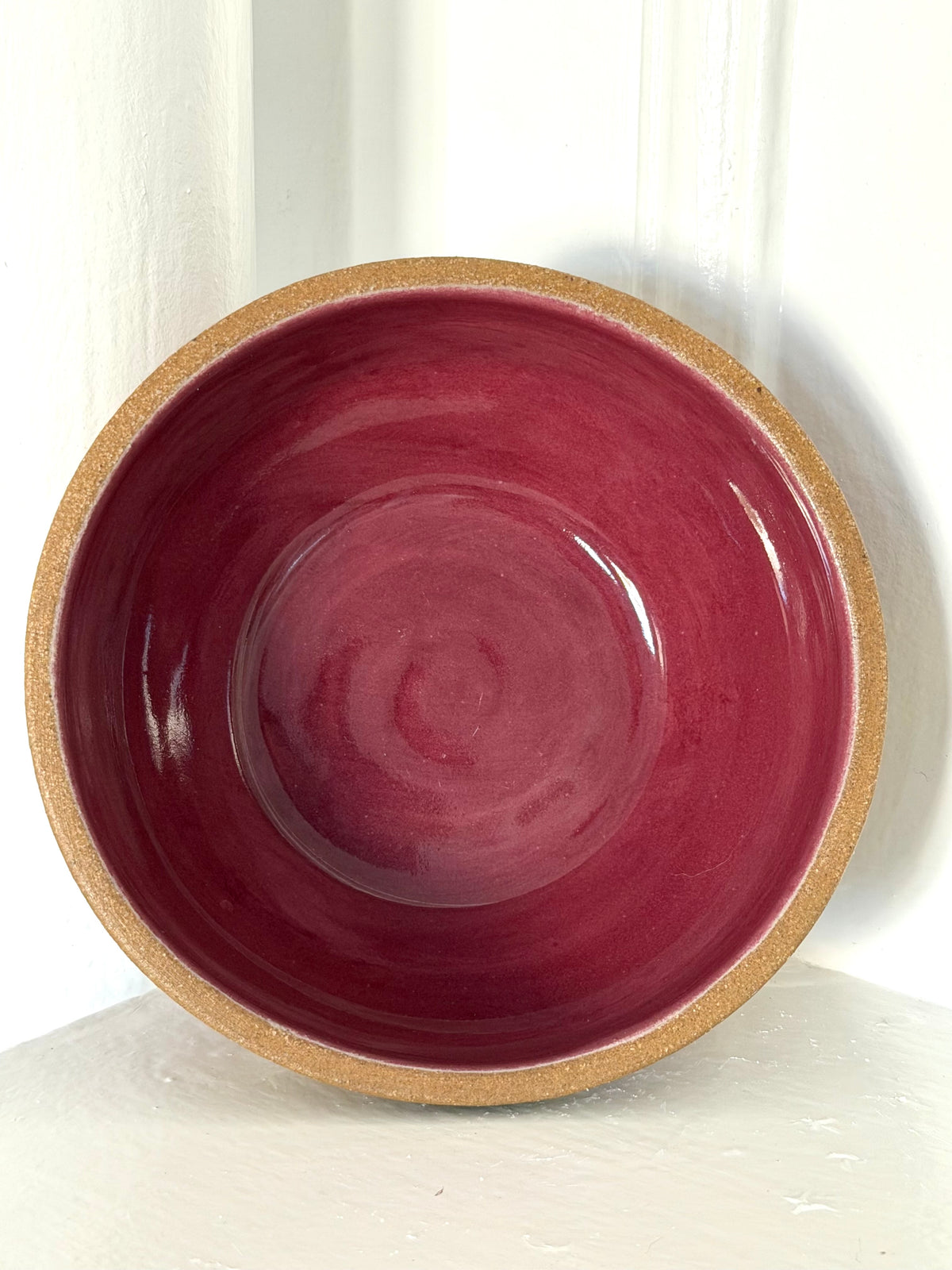 Burgundy Bunny Bowl