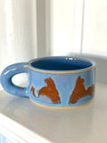 Melting Chocolate Bunny Chunky Mug