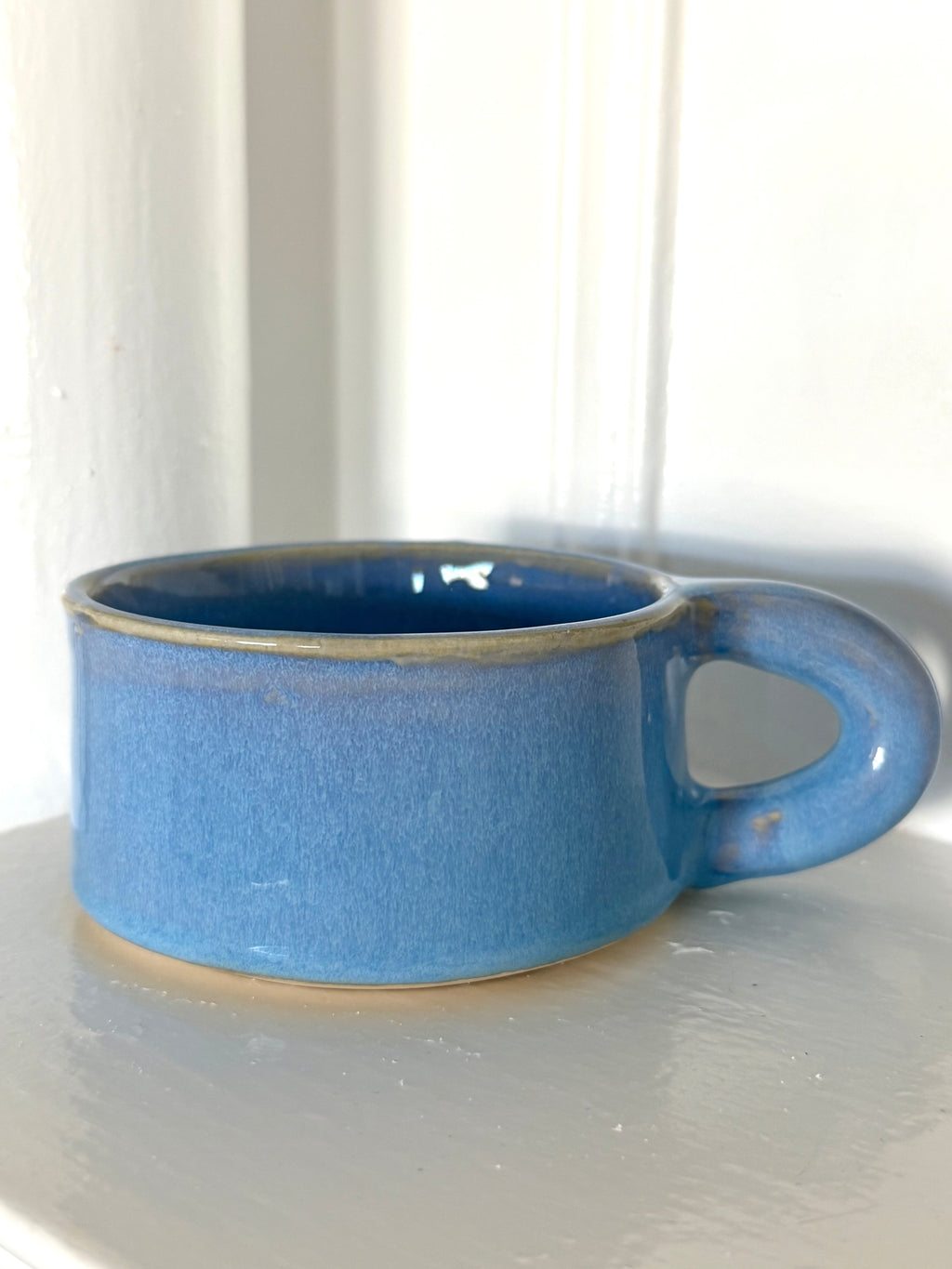 Ocean Blue Chunky Star Mug
