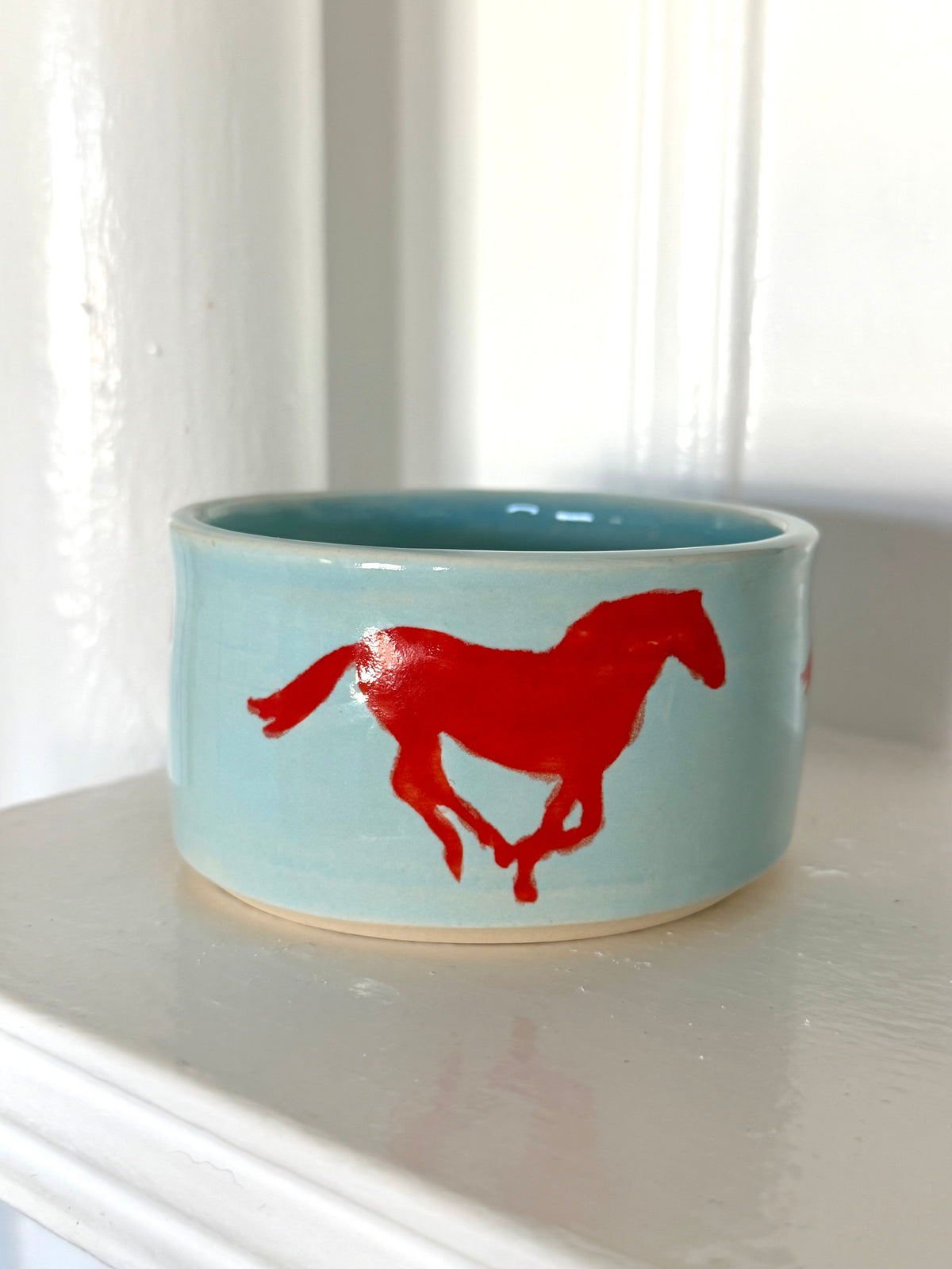 Red Horse Chunky Mug