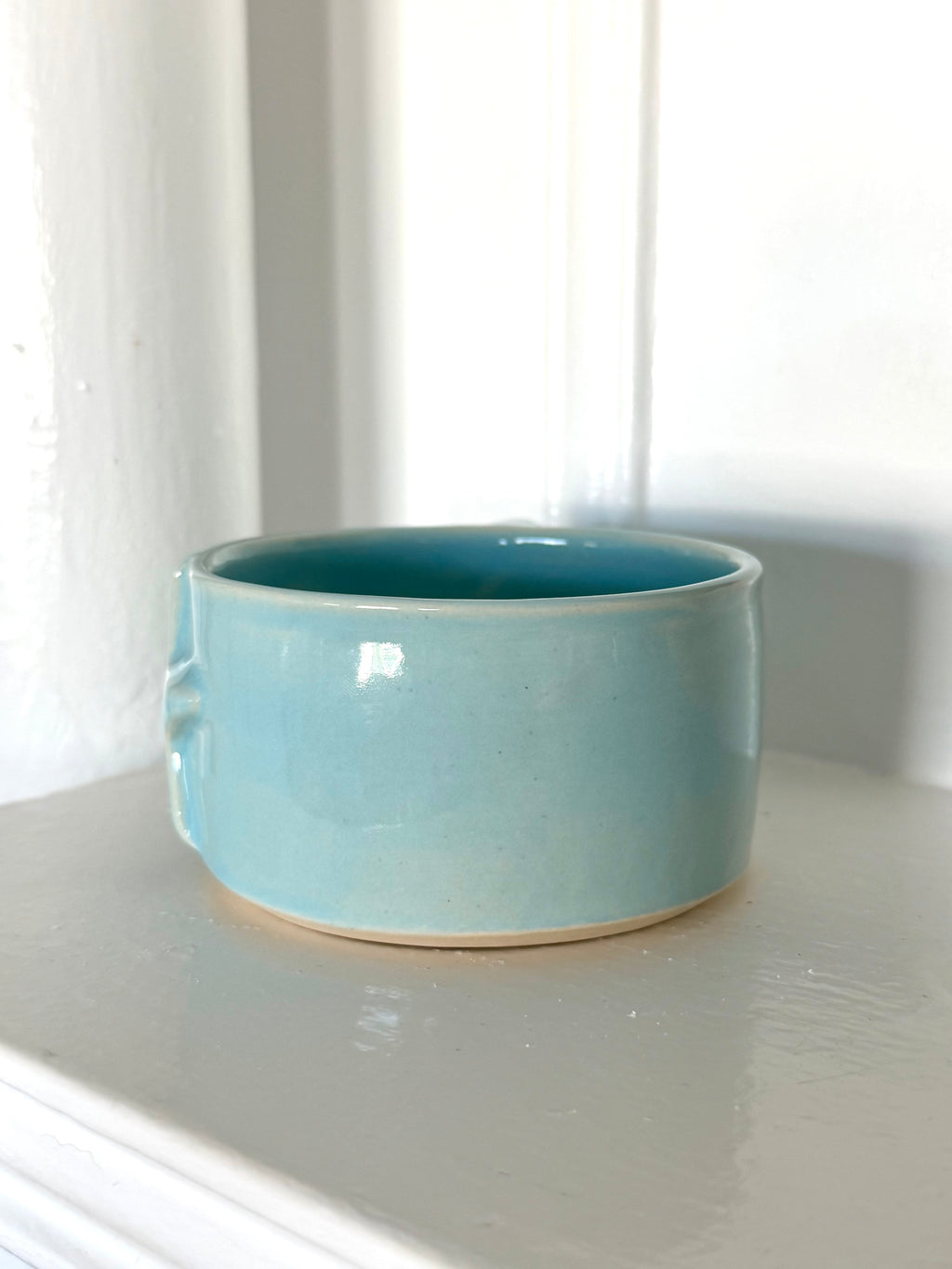 Baby Blue Chunky Star Mug