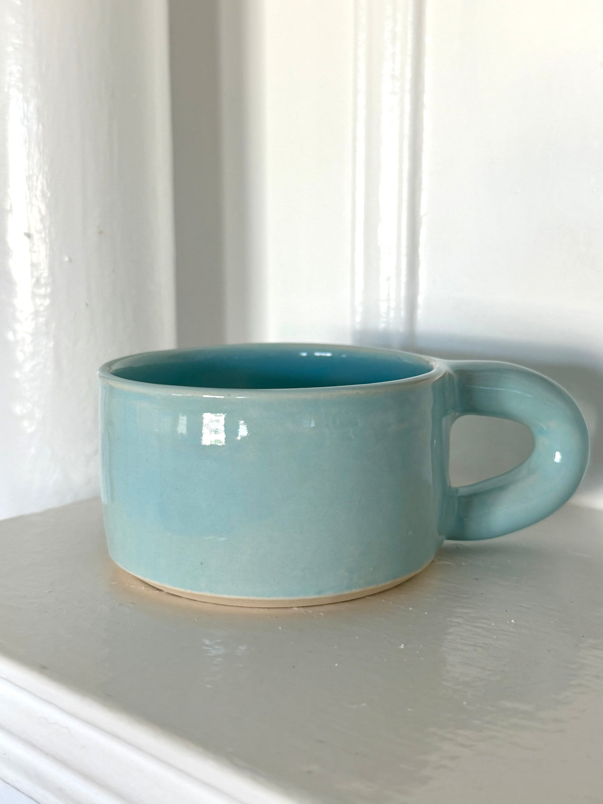 Baby Blue Chunky Star Mug