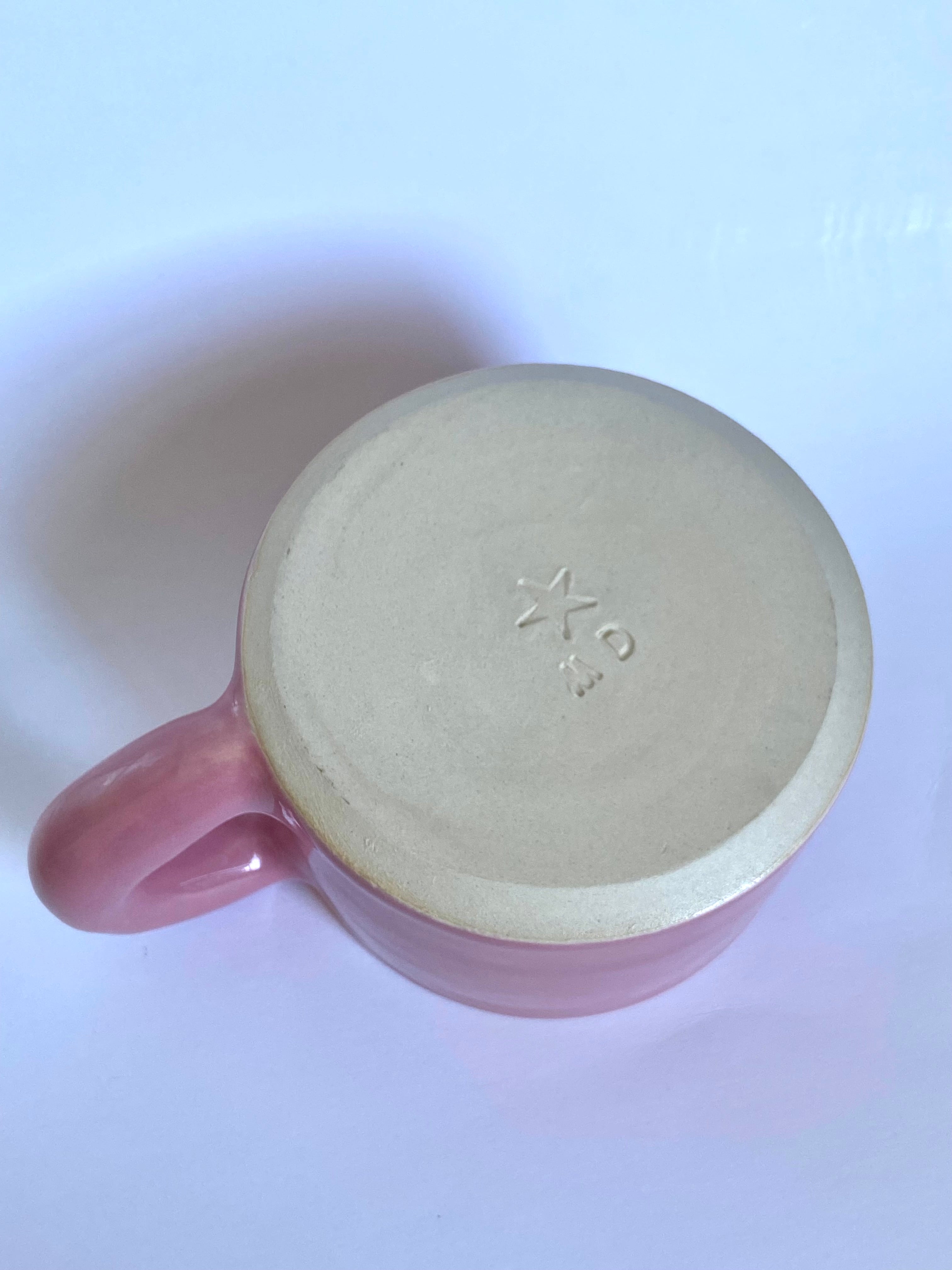Pink Mini Chunky Star Mug